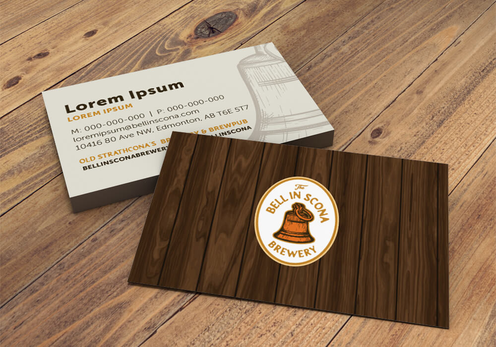 Bell in Scona | Business Cards