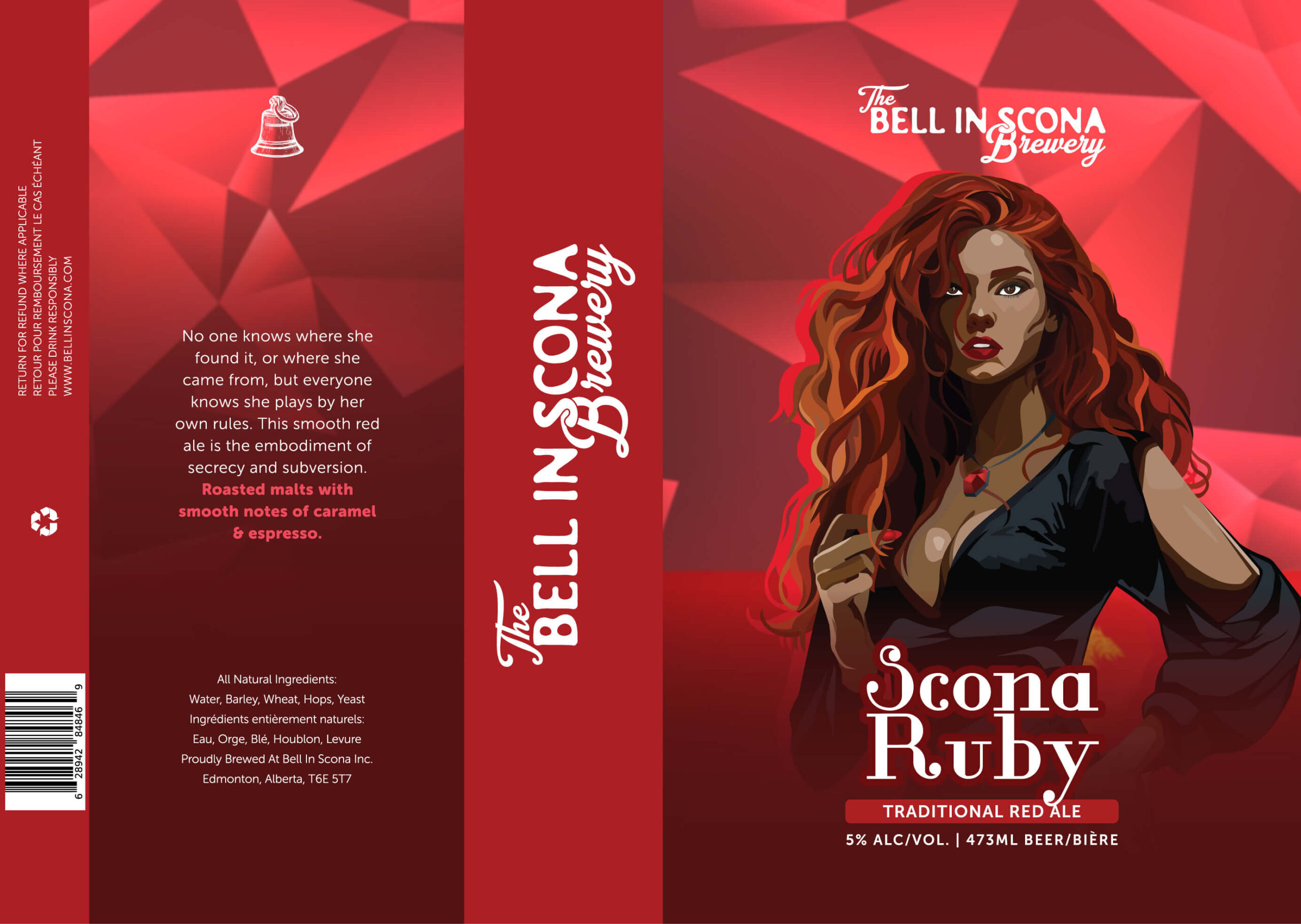 Bell in Scona | Scona Ruby | Final Package Design