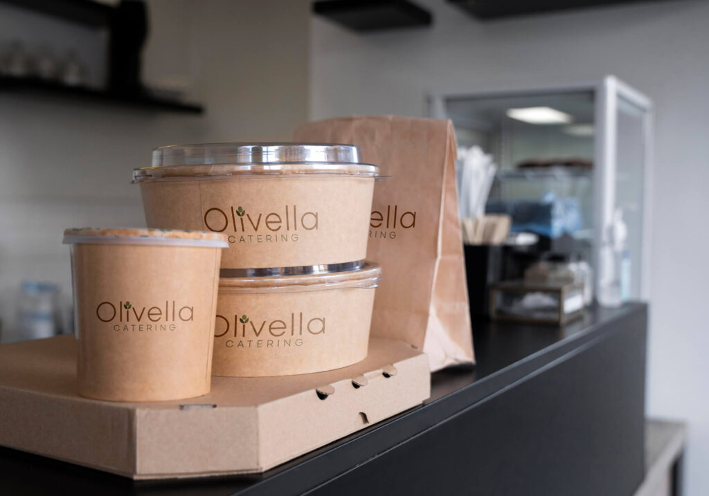 Du Herbst | Olivella Catering Takeout Package Design