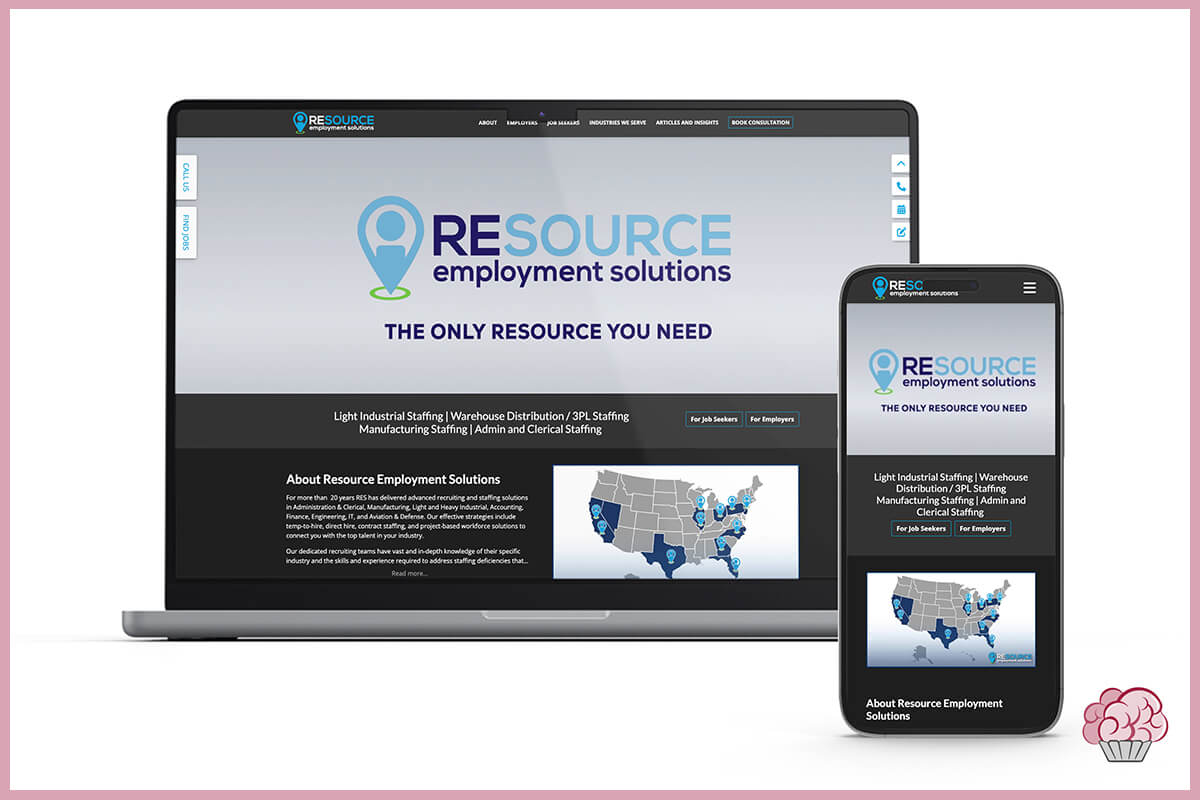 Resource Employment Solutions | Web Design Portfolio